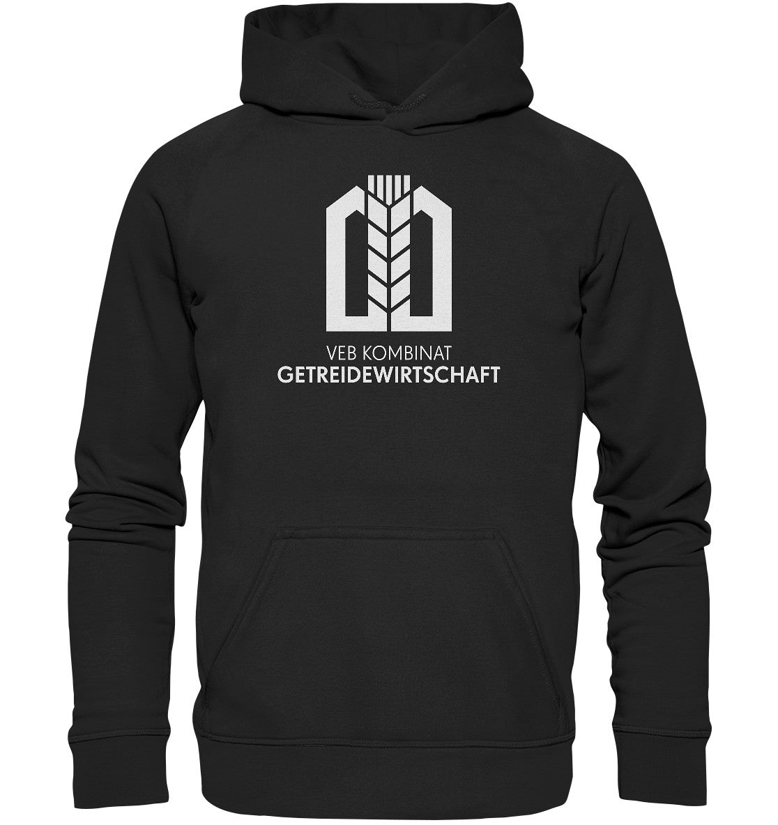 DDR Ostalgie Kapuze / Hoodie Unisex • VEB KOMBINAT GETREIDEWIRTSCHAFT