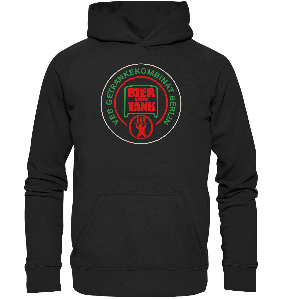 DDR Ostalgie Kapuze / Hoodie Unisex • VEB GETRÄNKEKOMBINAT BERLIN