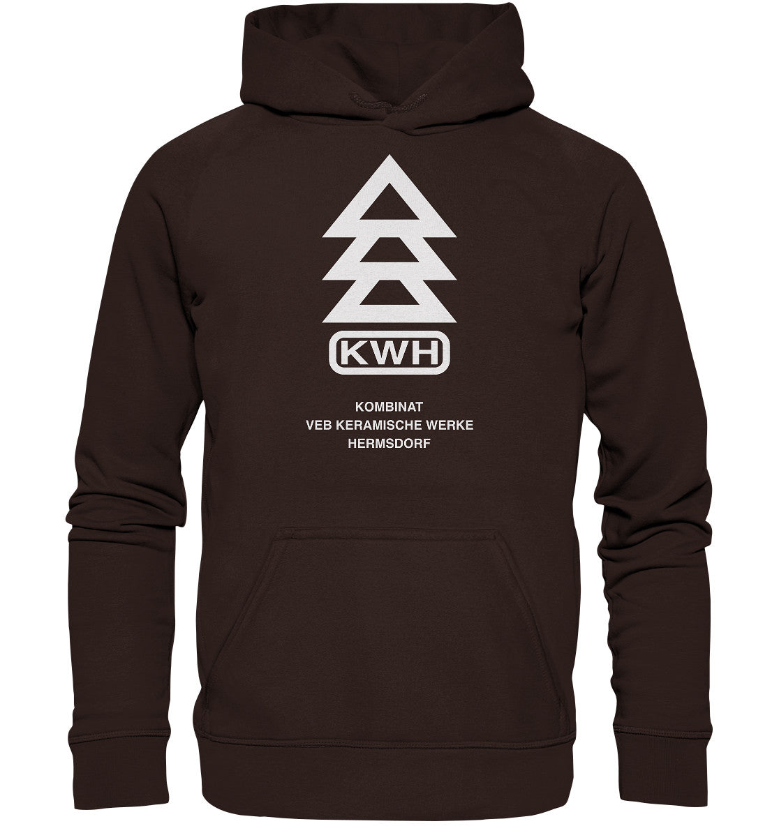 DDR Ostalgie Kapuze / Hoodie Unisex • VEB KOMBINAT KERAMISCHE WERKE HERMSDORF
