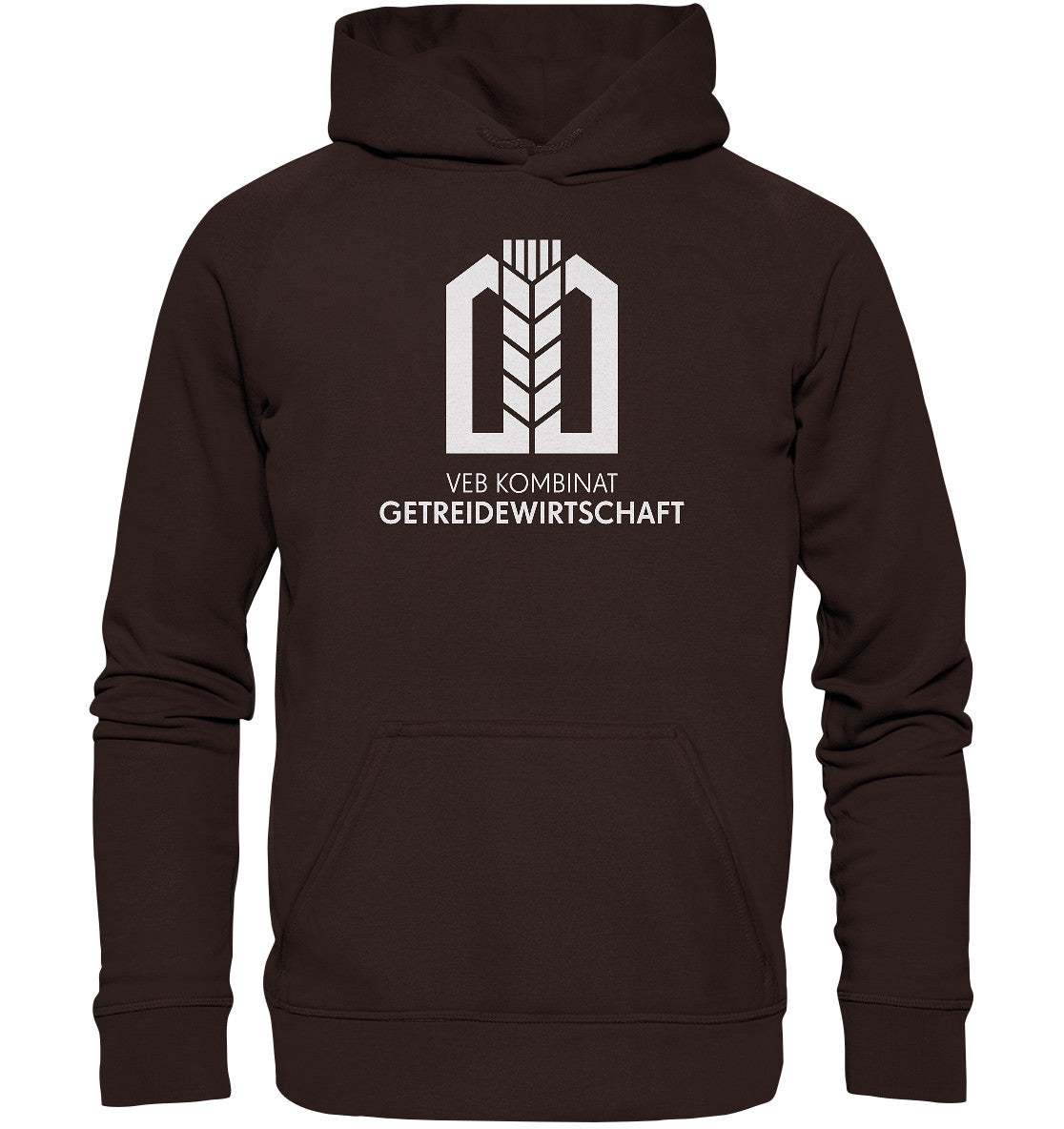 DDR Ostalgie Kapuze / Hoodie Unisex • VEB KOMBINAT GETREIDEWIRTSCHAFT