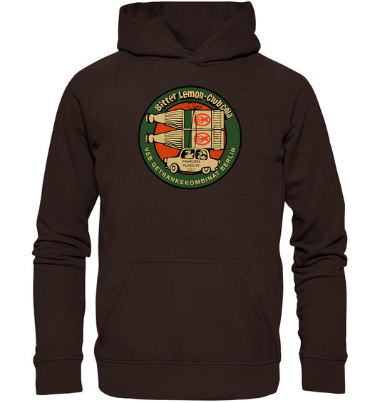 DDR Ostalgie Kapuze / Hoodie Unisex • BITTER LEMON CLUB COLA
