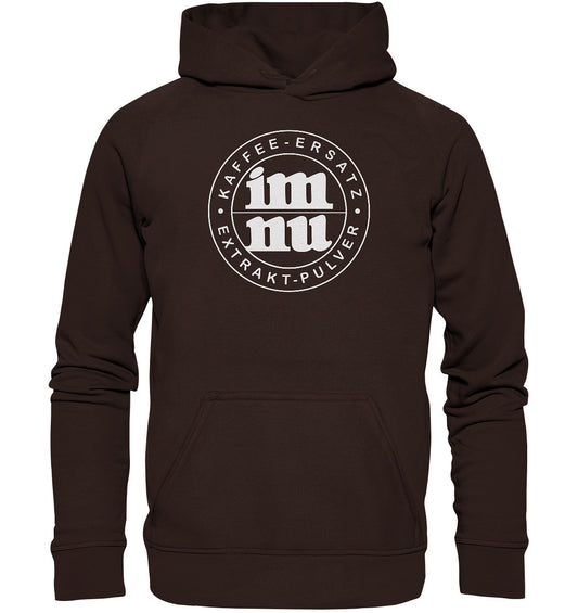 DDR Ostalgie Kapuze / Hoodie Unisex • IM NU KAFFEE-ERSATZ - hell