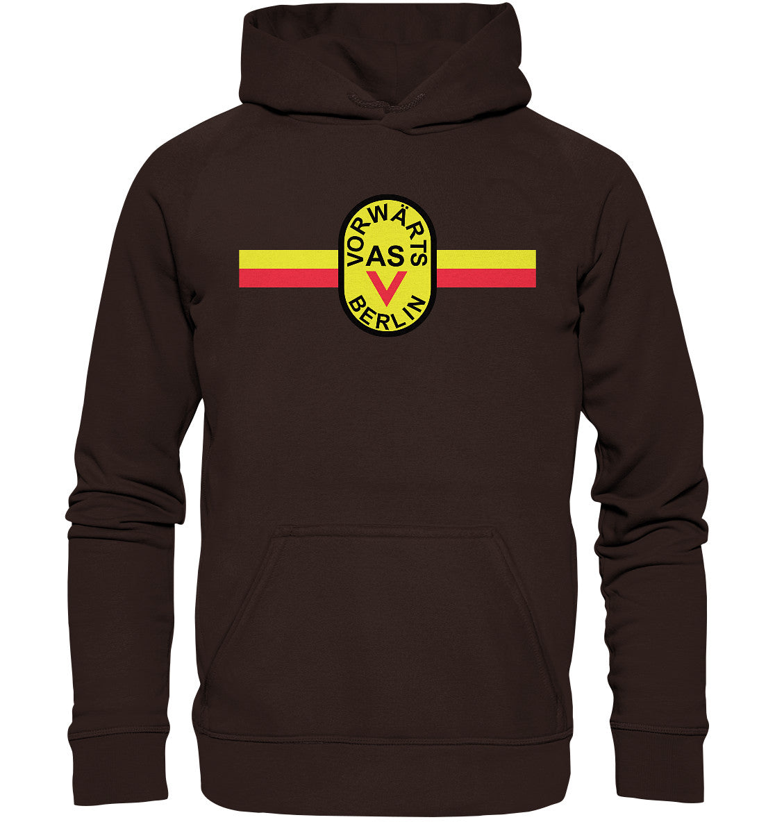 DDR Ostalgie Kapuze / Hoodie Unisex • ASV VORWÄRTS BERLIN
