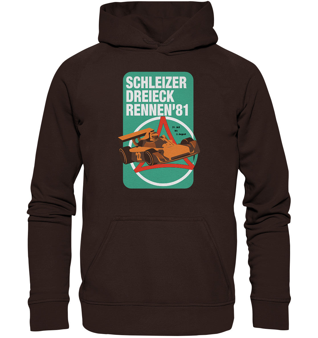 DDR Ostalgie Kapuze / Hoodie Unisex • SCHLEIZER DREIECK-RENNEN 1981
