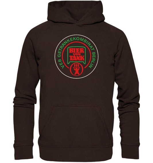 DDR Ostalgie Kapuze / Hoodie Unisex • VEB GETRÄNKEKOMBINAT BERLIN