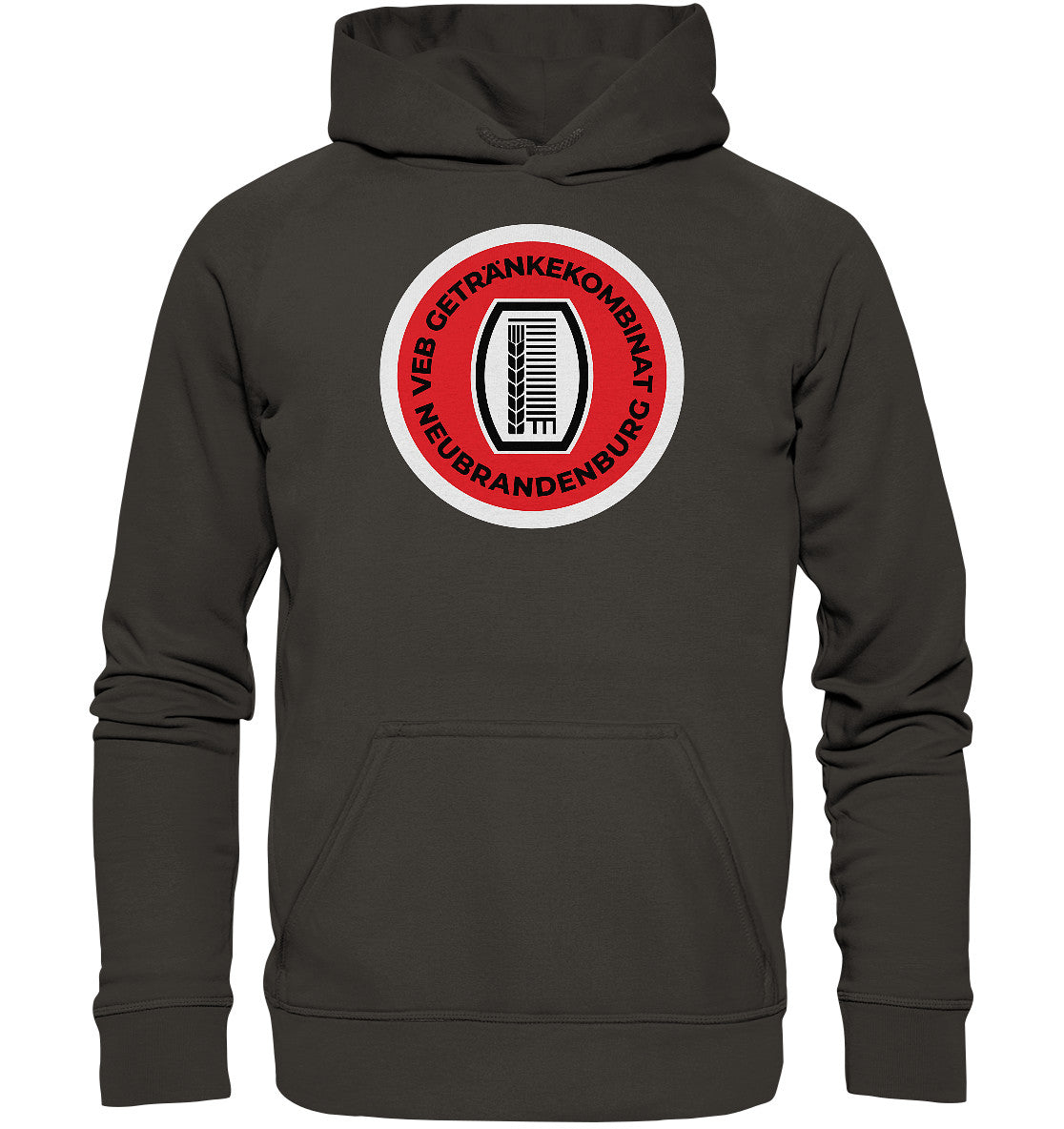 DDR Ostalgie Kapuze / Hoodie Unisex • VEB GETRÄNKEKOMBINAT NEUBRANDENBURG