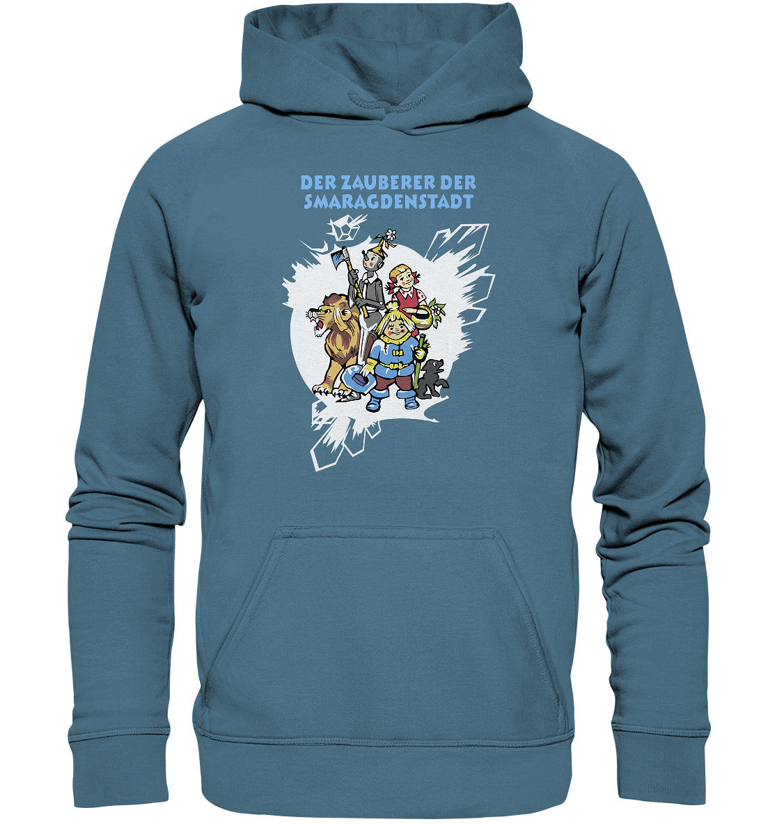 DDR Ostalgie Kapuze / Hoodie Unisex • WOLKOW - DER ZAUBERER DER SMARAGDENSTADT