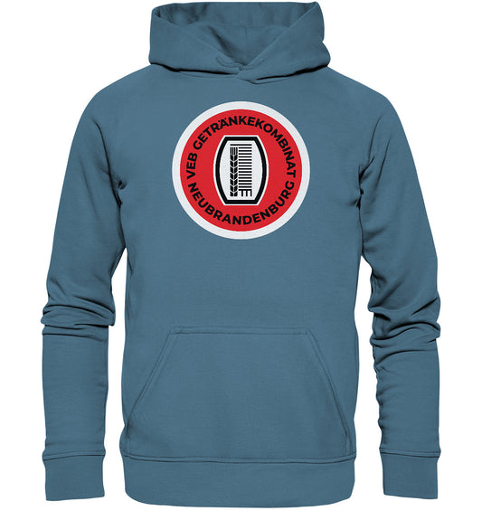DDR Ostalgie Kapuze / Hoodie Unisex • VEB GETRÄNKEKOMBINAT NEUBRANDENBURG