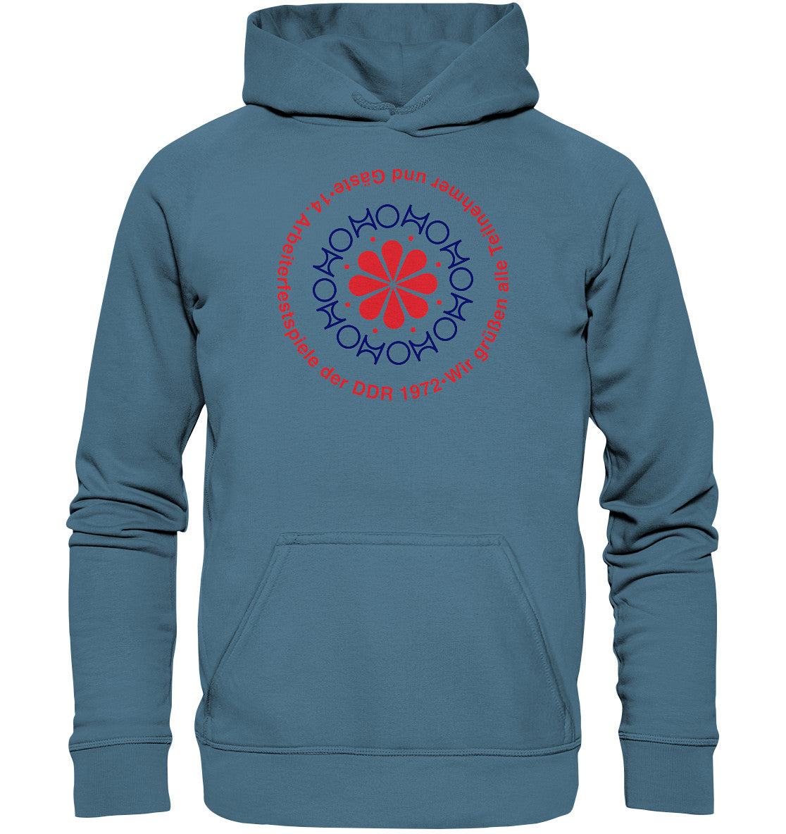 DDR Ostalgie Kapuze / Hoodie Unisex • 14. ARBEITERFESTSPIELE DER DDR 1972