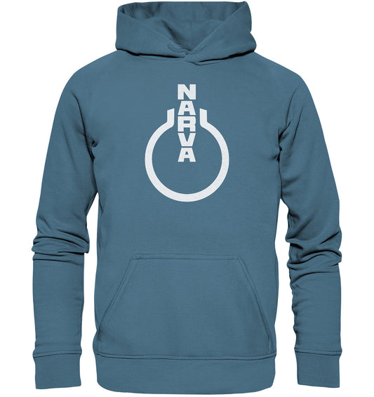 DDR Ostalgie Kapuze / Hoodie Unisex • VEB NARVA LEUCHTMITTEL