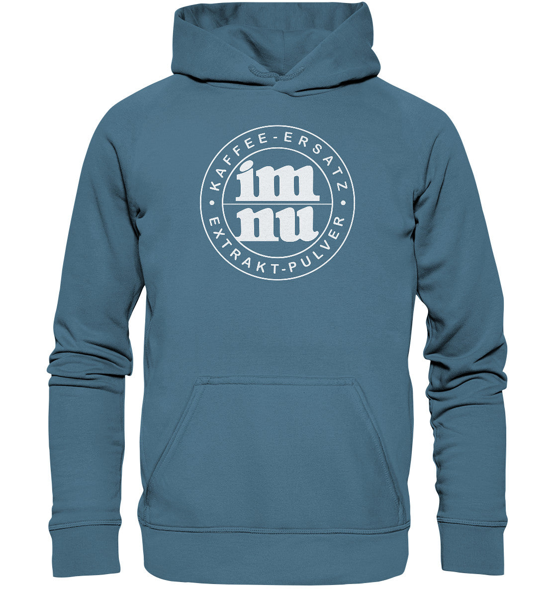 DDR Ostalgie Kapuze / Hoodie Unisex • IM NU KAFFEE-ERSATZ - hell
