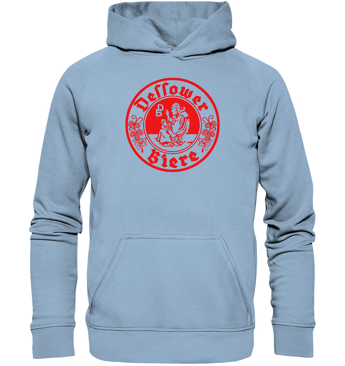 DDR Ostalgie Kapuze / Hoodie Unisex • DESSOWER BIERE
