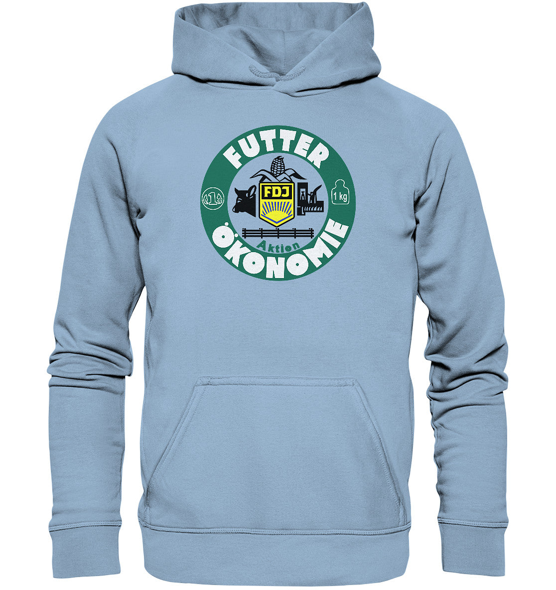 DDR Ostalgie Kapuze / Hoodie Unisex • LPG AKTION FUTTER-ÖKONOMIE