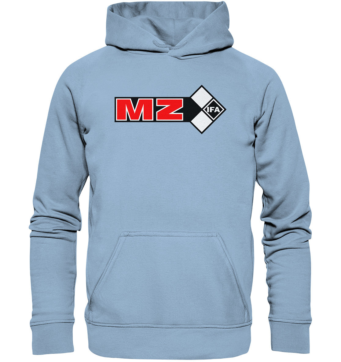 DDR Ostalgie Kapuze / Hoodie Unisex • MZ - VEB MOTORRADWERK ZSCHOPAU