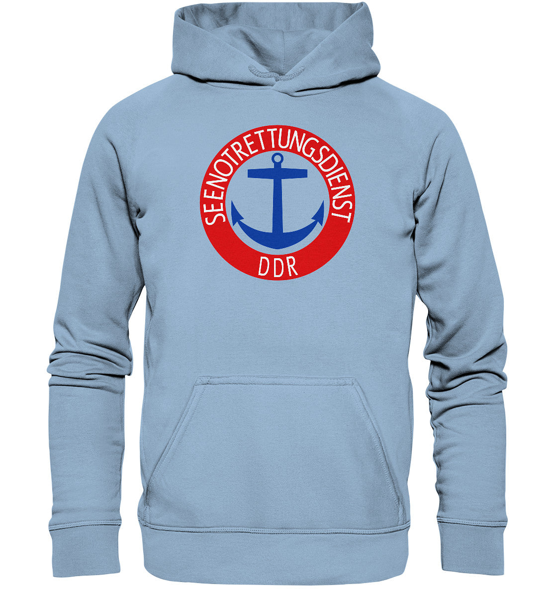 DDR Ostalgie Kapuze / Hoodie Unisex • SEENOTRETTUNGSDIENST DER DDR