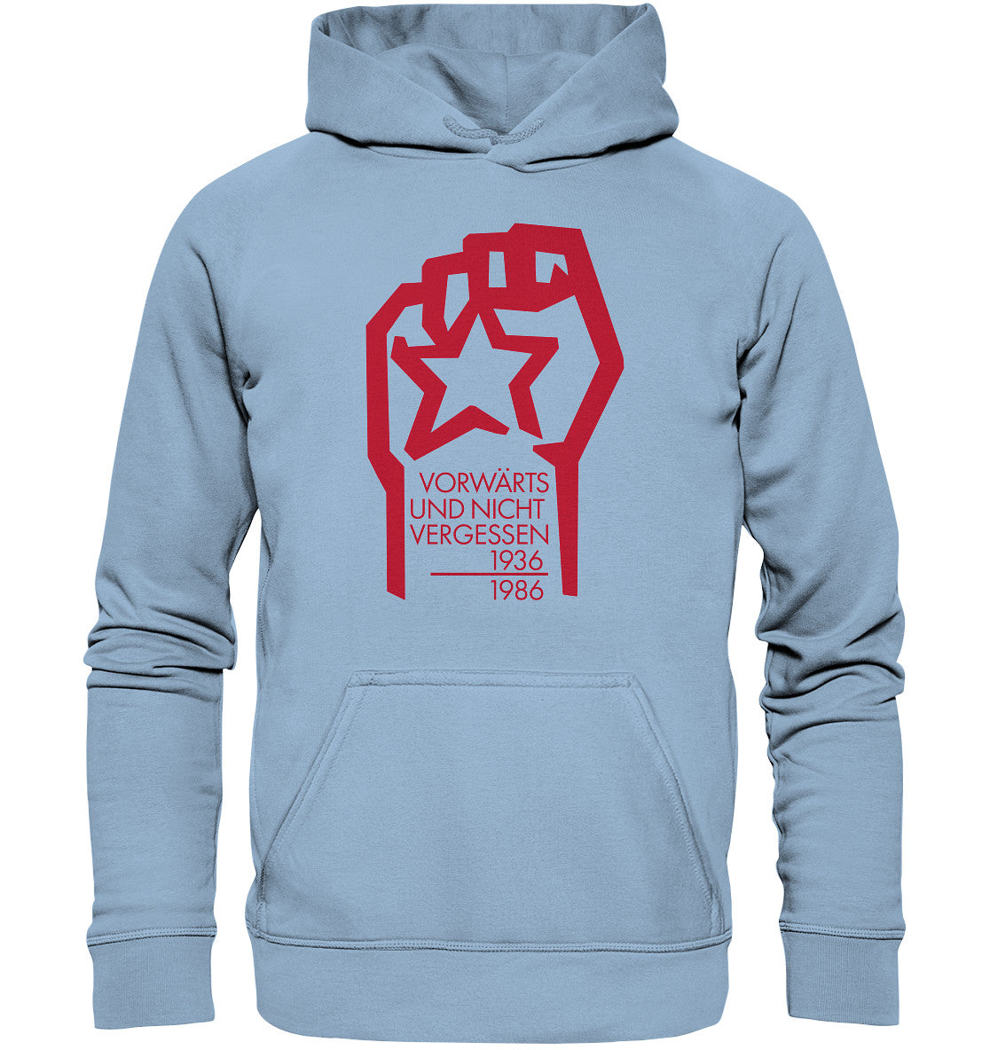 DDR Ostalgie Kapuze / Hoodie Unisex • 1936-1986 SPANISCHER BÜRGERKRIEG