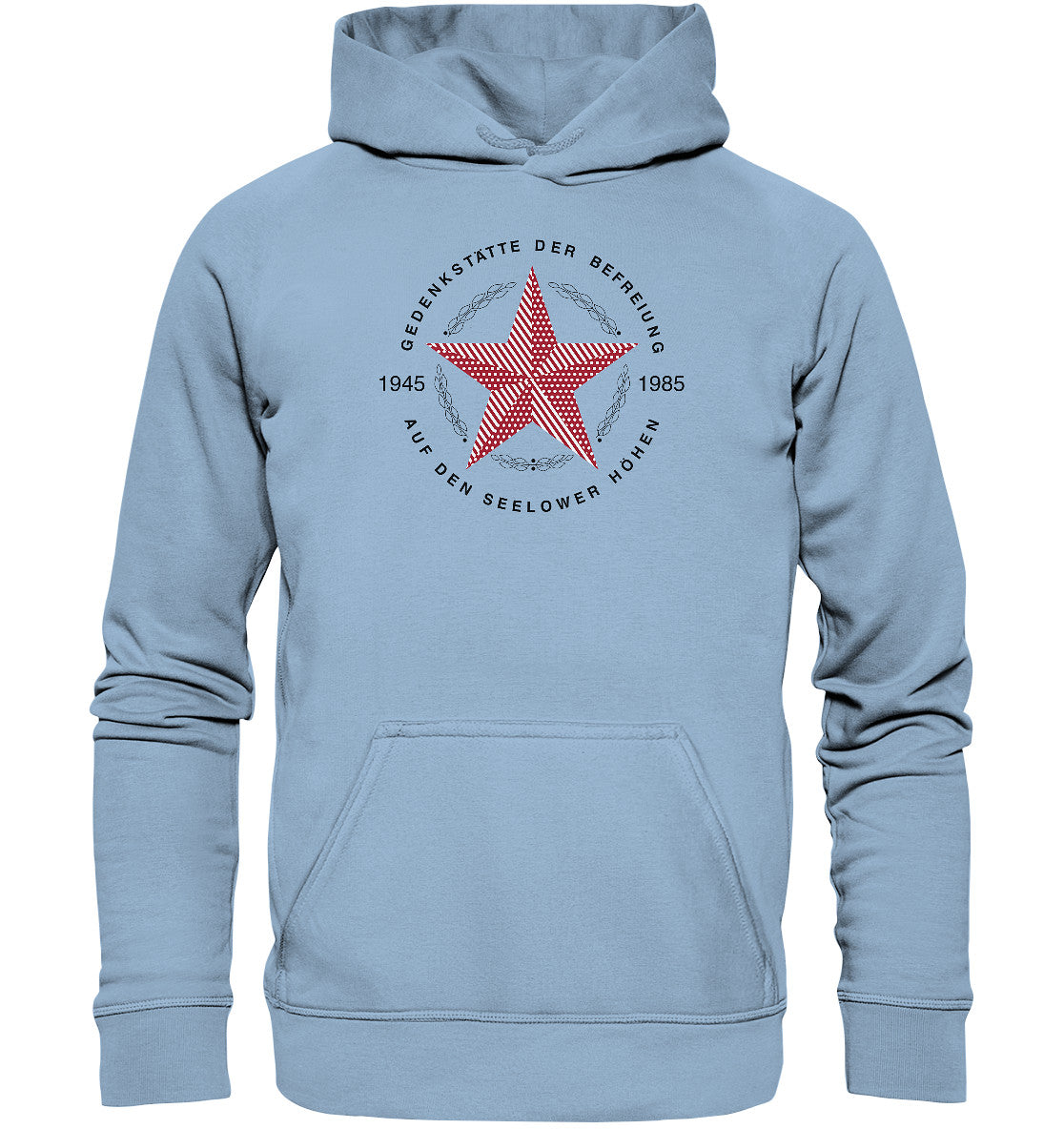 DDR Ostalgie Kapuze / Hoodie Unisex • GEDENKSTÄTTE SEELOWER HÖHEN