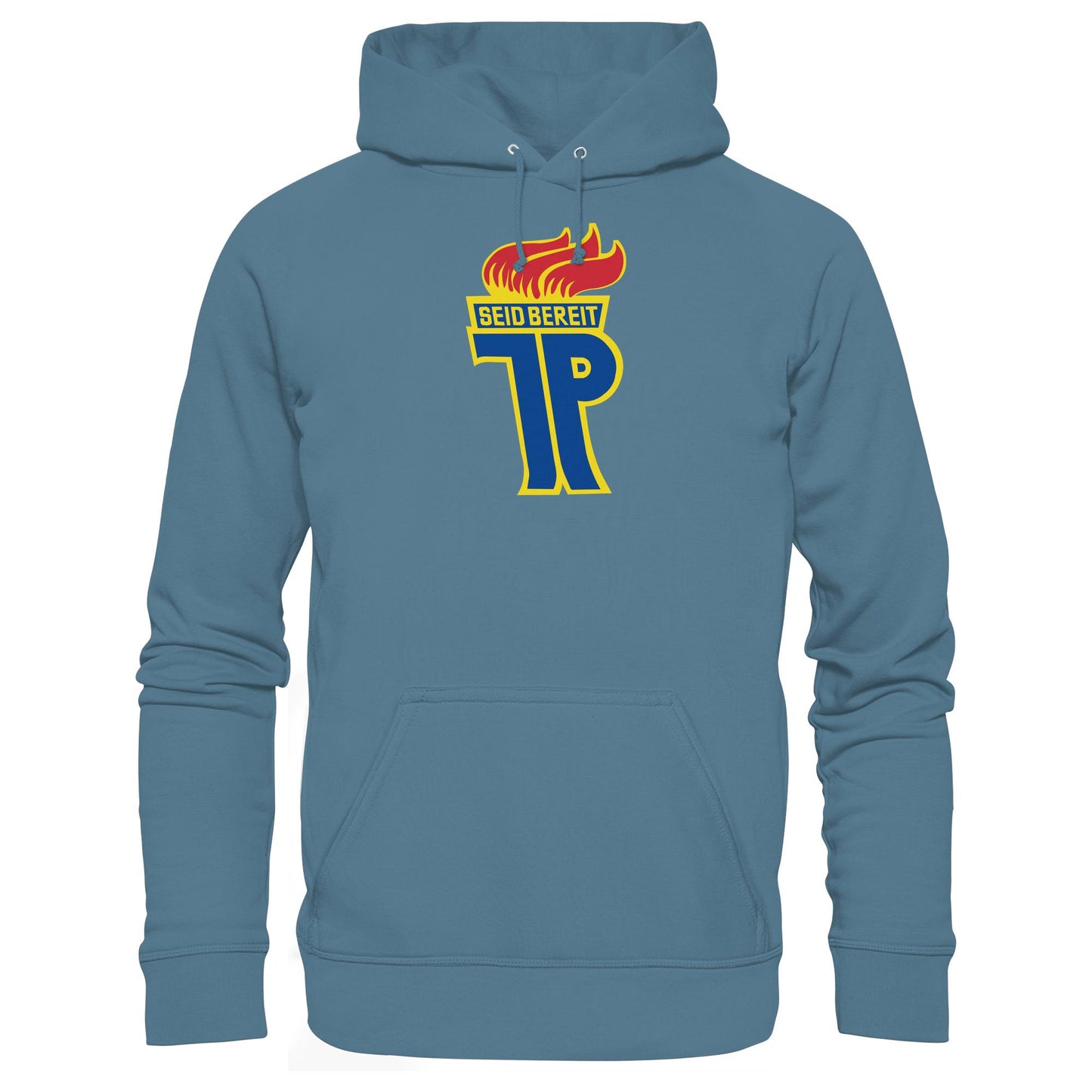 DDR Ostalgie Kapuze / Hoodie Unisex • JUNGE PIONIERE, SEID BEREIT