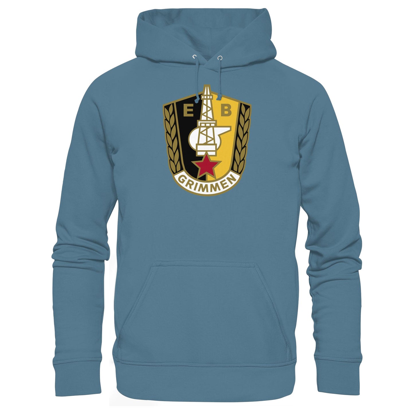 DDR Ostalgie Kapuze / Hoodie Unisex • ERDÖL, ERDGAS GRIMMEN