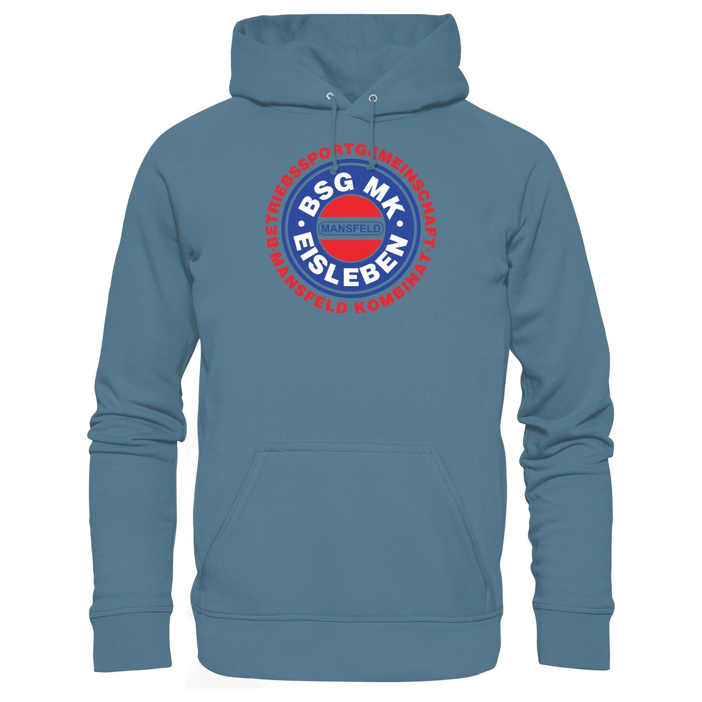DDR Ostalgie Kapuze / Hoodie Unisex • BSG MANSFELD KOMBINAT
