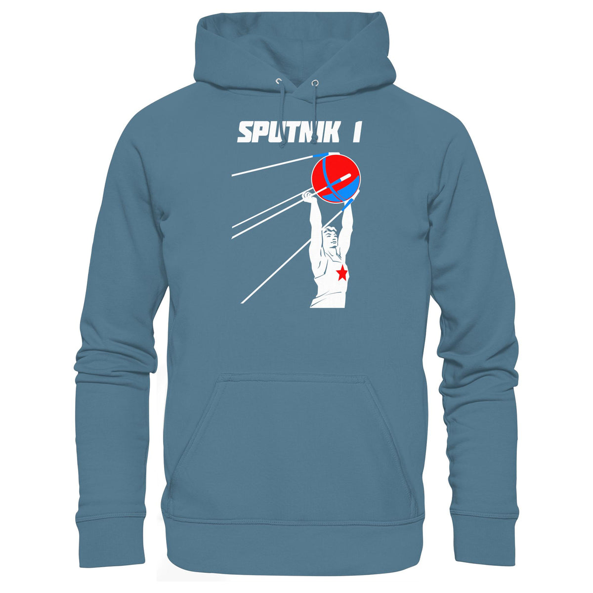 DDR Ostalgie Kapuze / Hoodie Unisex • SPUTNIK 1