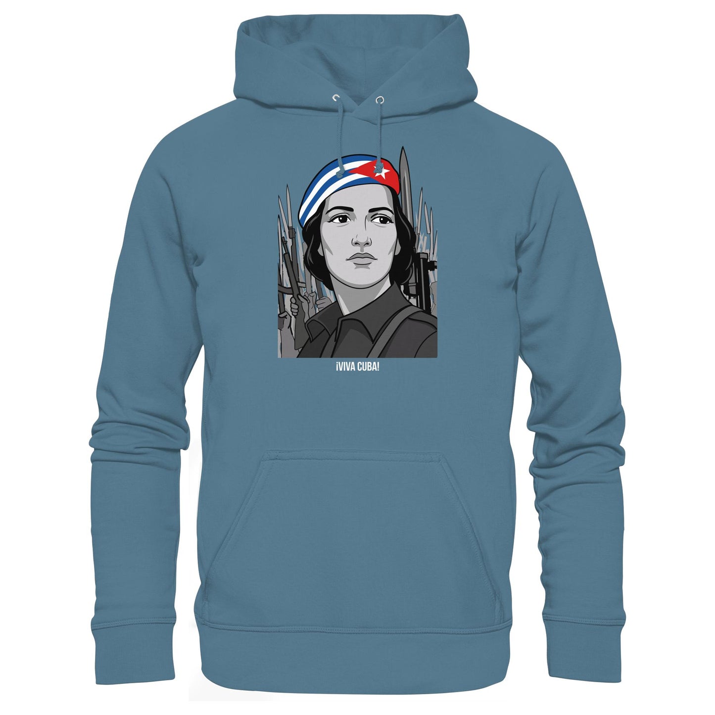 DDR Ostalgie Kapuze / Hoodie Unisex •  VIVA CUBA!
