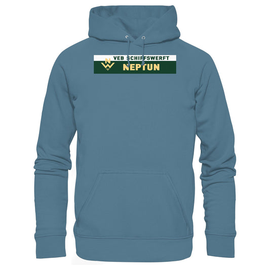DDR Ostalgie Kapuze / Hoodie Unisex • VEB SCHIFFSWERFT NEPTUN