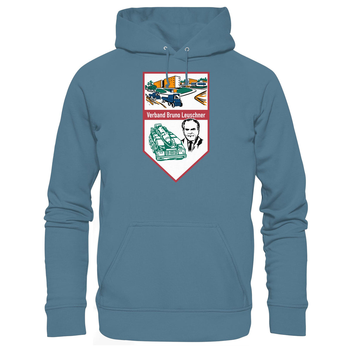 NVA - VERBAND BRUNO LEUSCHNER  | DDR Ostalgie Kapuze / Hoodie Unisex