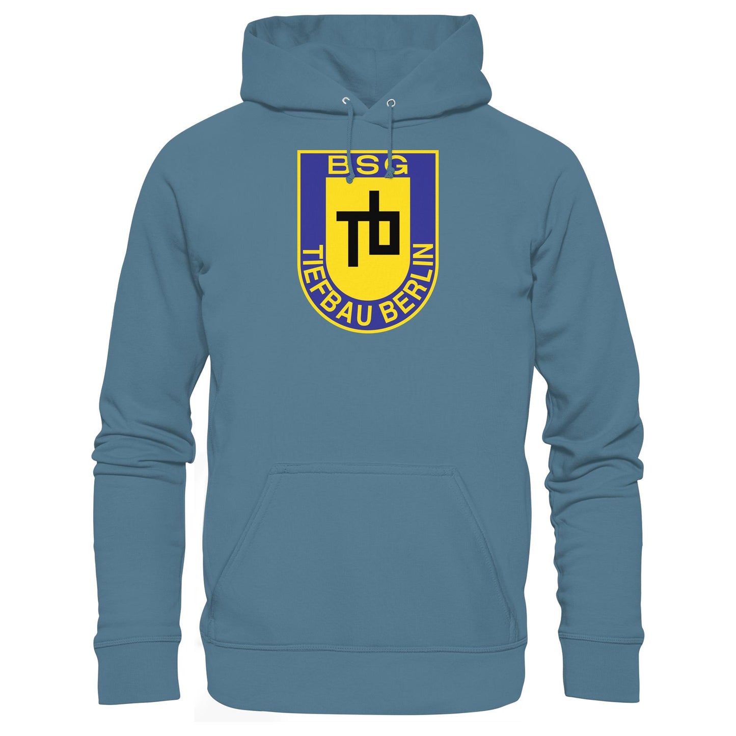 DDR Ostalgie Kapuze / Hoodie Unisex • BSG TB TIEFBAU BERLIN