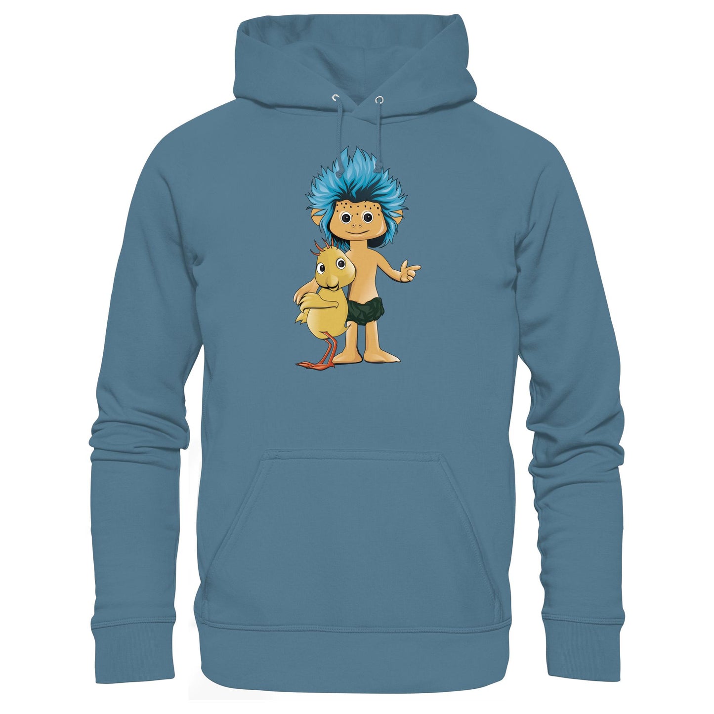 DDR Ostalgie Kapuze / Hoodie Unisex • UNSER SANDMÄNNCHEN - PLUMPS & KÜKEN