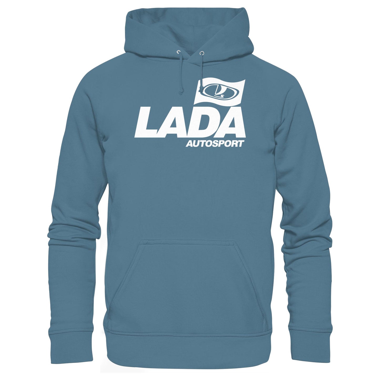 DDR Ostalgie Kapuze / Hoodie Unisex • LADA AUTOSPORT