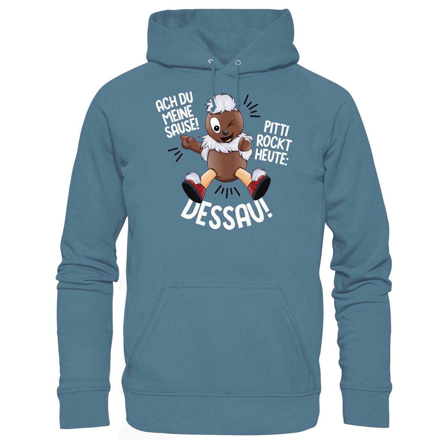 PITTI STADT-NICKI (KAPUZENPULLI) • PITTI ROCKT HEUTE DESSAU!