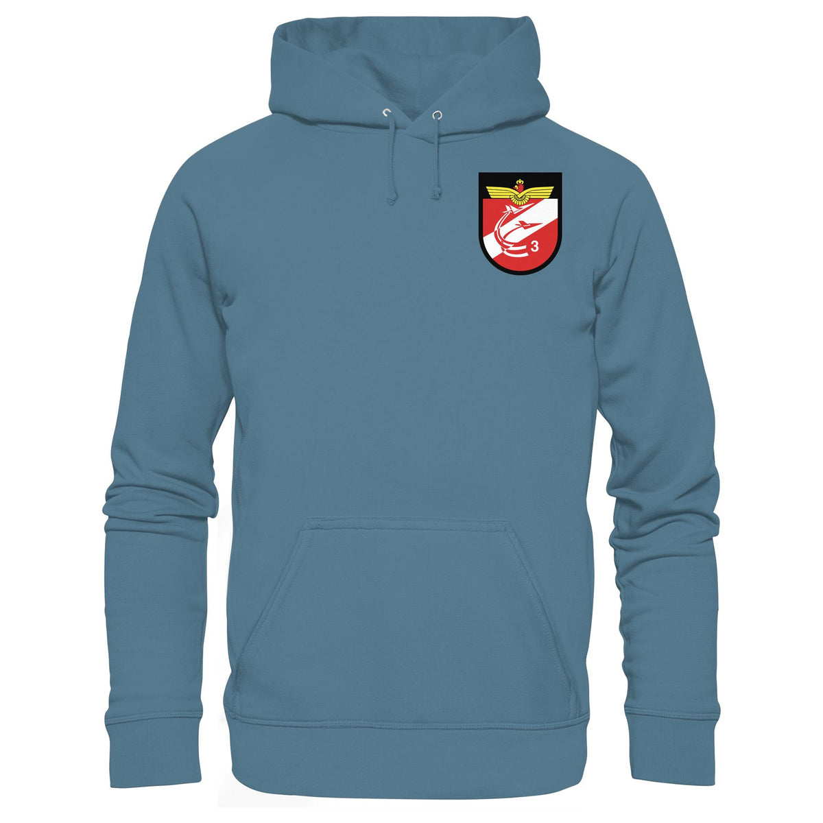 DDR Ostalgie Kapuze / Hoodie Unisex • NVA EMBLEM - JAGDGESCHWADER 3