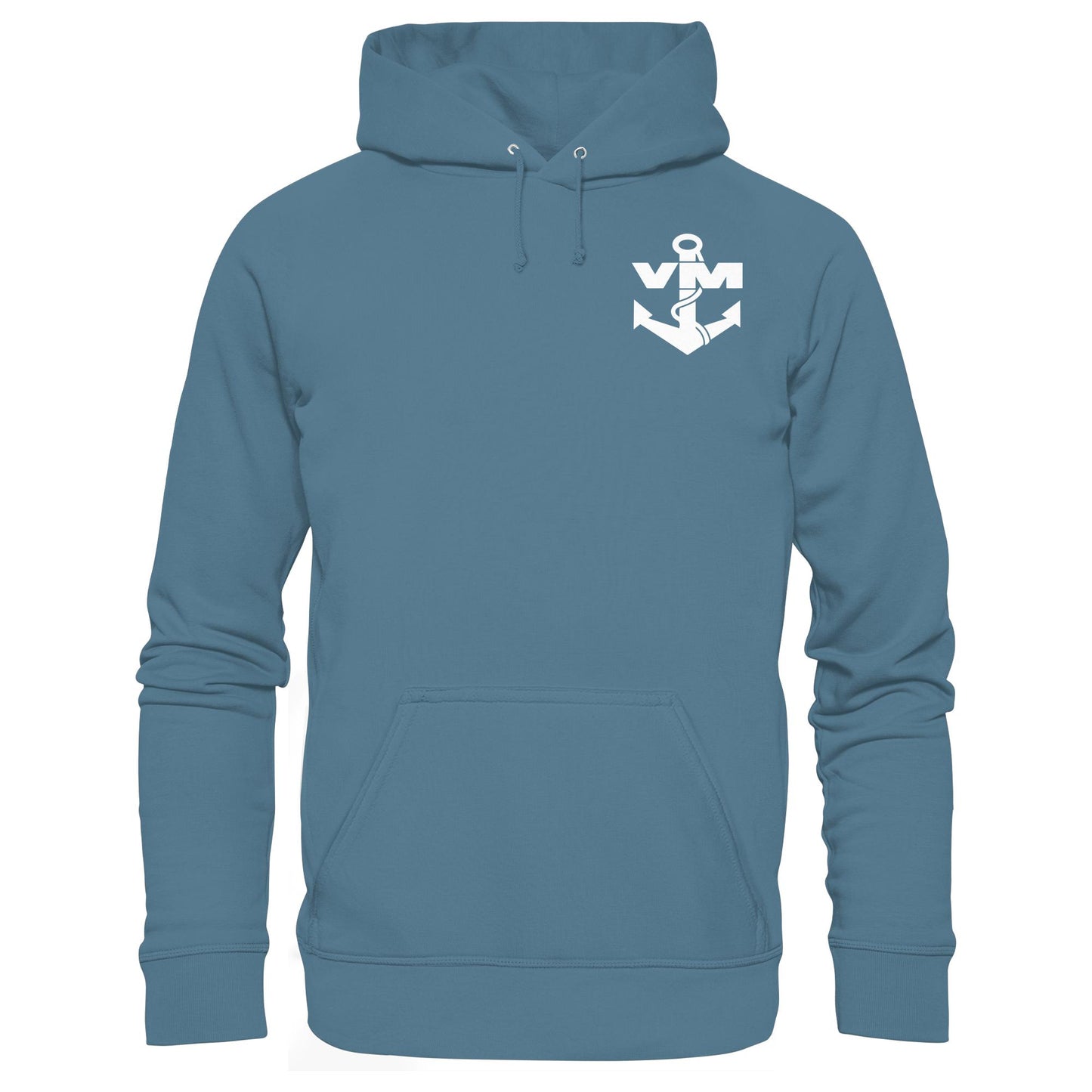 DDR Ostalgie Kapuze / Hoodie Unisex • NVA EMBLEM - VOLKSMARINE SEESTREITKRÄFTE - DUNKEL