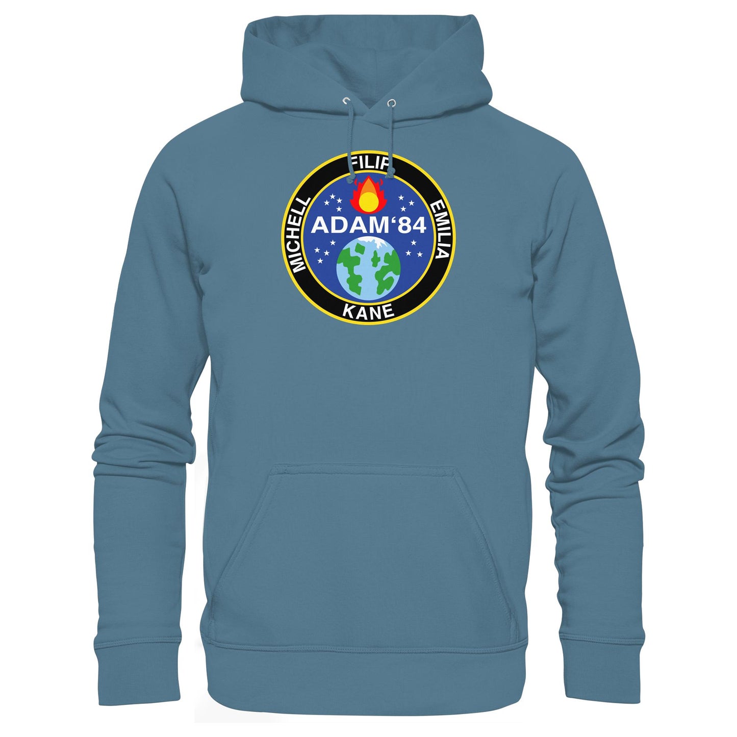 DDR Ostalgie Kapuze / Hoodie Unisex • PROJEKT ADAM 84, DIE BESUCHER