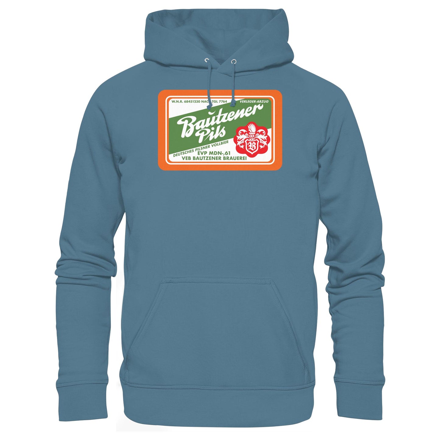 DDR Ostalgie Kapuze / Hoodie Unisex • VEB BAUTZENER BRAUEREI