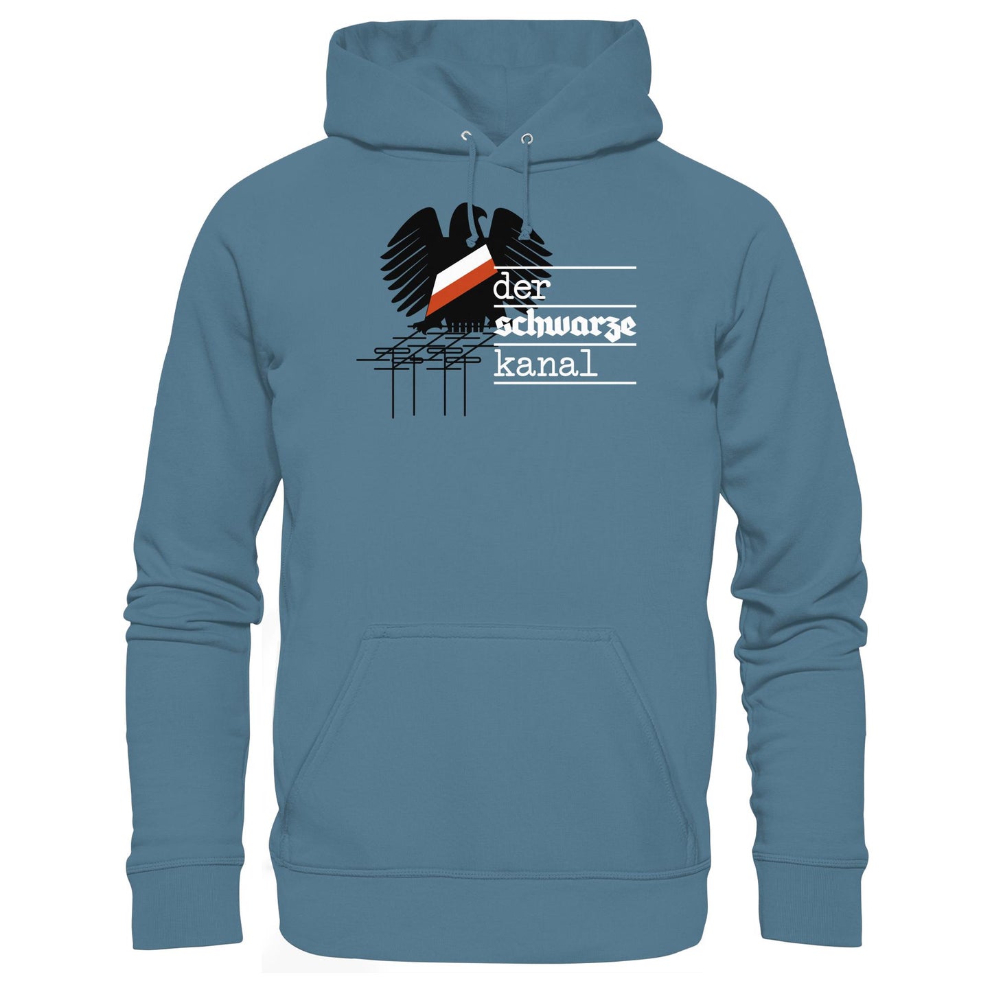 DDR Ostalgie Kapuze / Hoodie Unisex • DER SCHWARZE KANAL