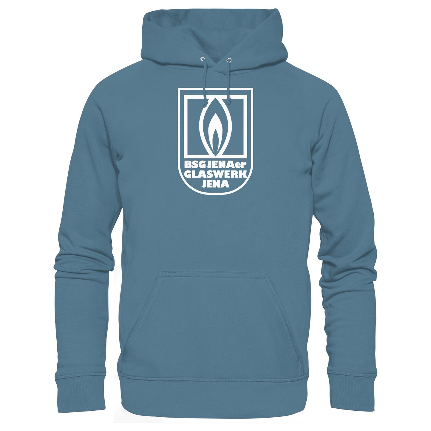 DDR Ostalgie Kapuze / Hoodie Unisex • BSG JENAER GLASWERK