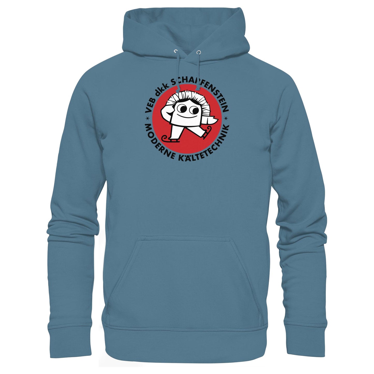 DDR Ostalgie Kapuze / Hoodie Unisex • VEB DKK SCHARFENSTEIN