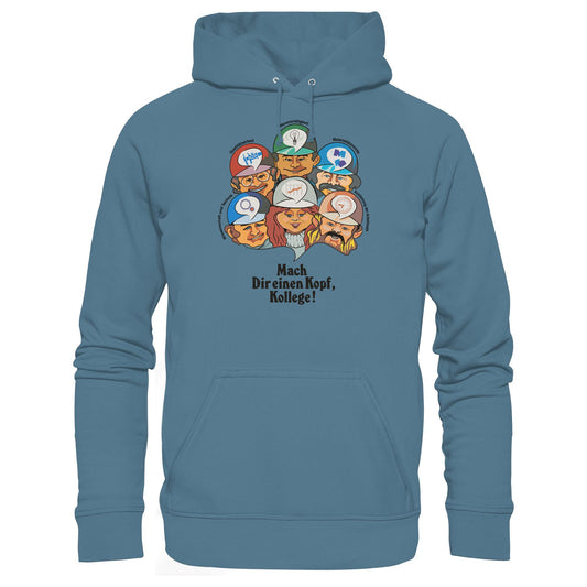 MACH DIR EINEN KOPF, KOLLEGE | DDR Ostalgie Kapuze / Hoodie Unisex