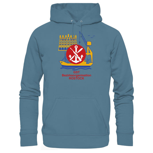 DDR Ostalgie Kapuze / Hoodie Unisex • GST ROSTOCK