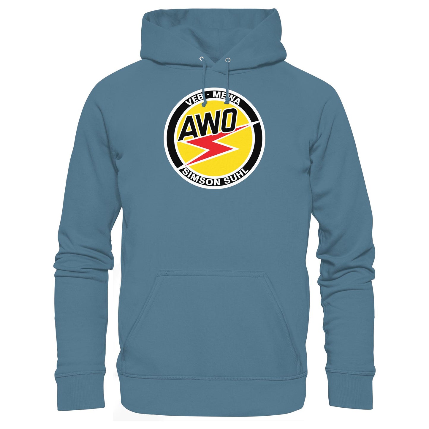 DDR Ostalgie Kapuze / Hoodie Unisex • VEB MEWA - AWO, SIMSON SUHL