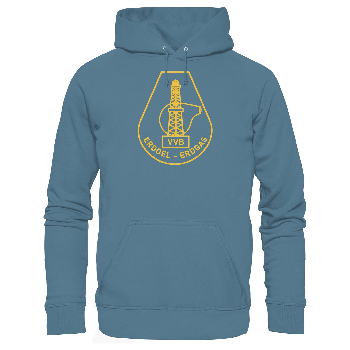 DDR Ostalgie Kapuze / Hoodie Unisex • VVB ERDOEL-ERDGAS
