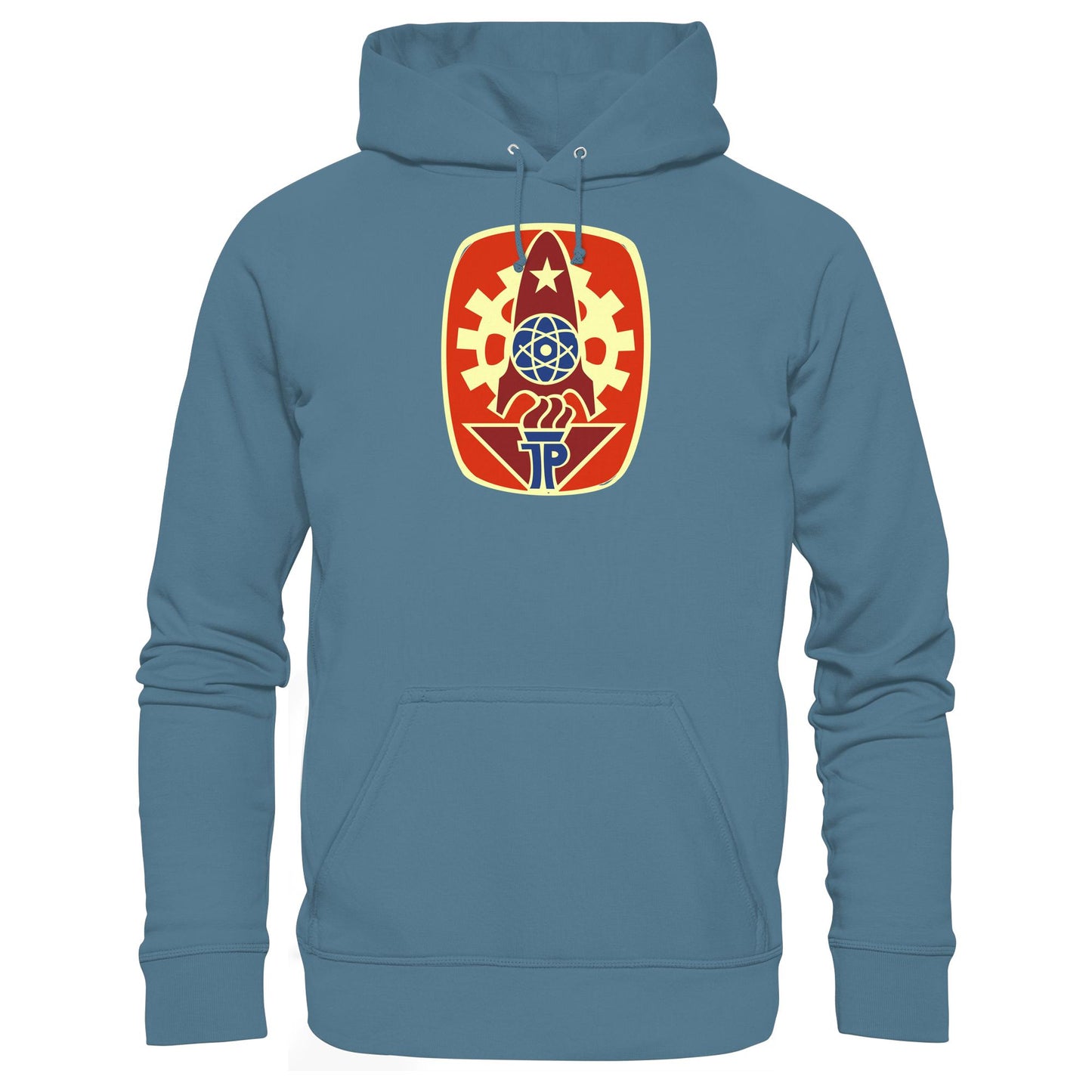DDR Ostalgie Kapuze / Hoodie Unisex • PIONIERABZEICHEN JUNGE TECHNIKER