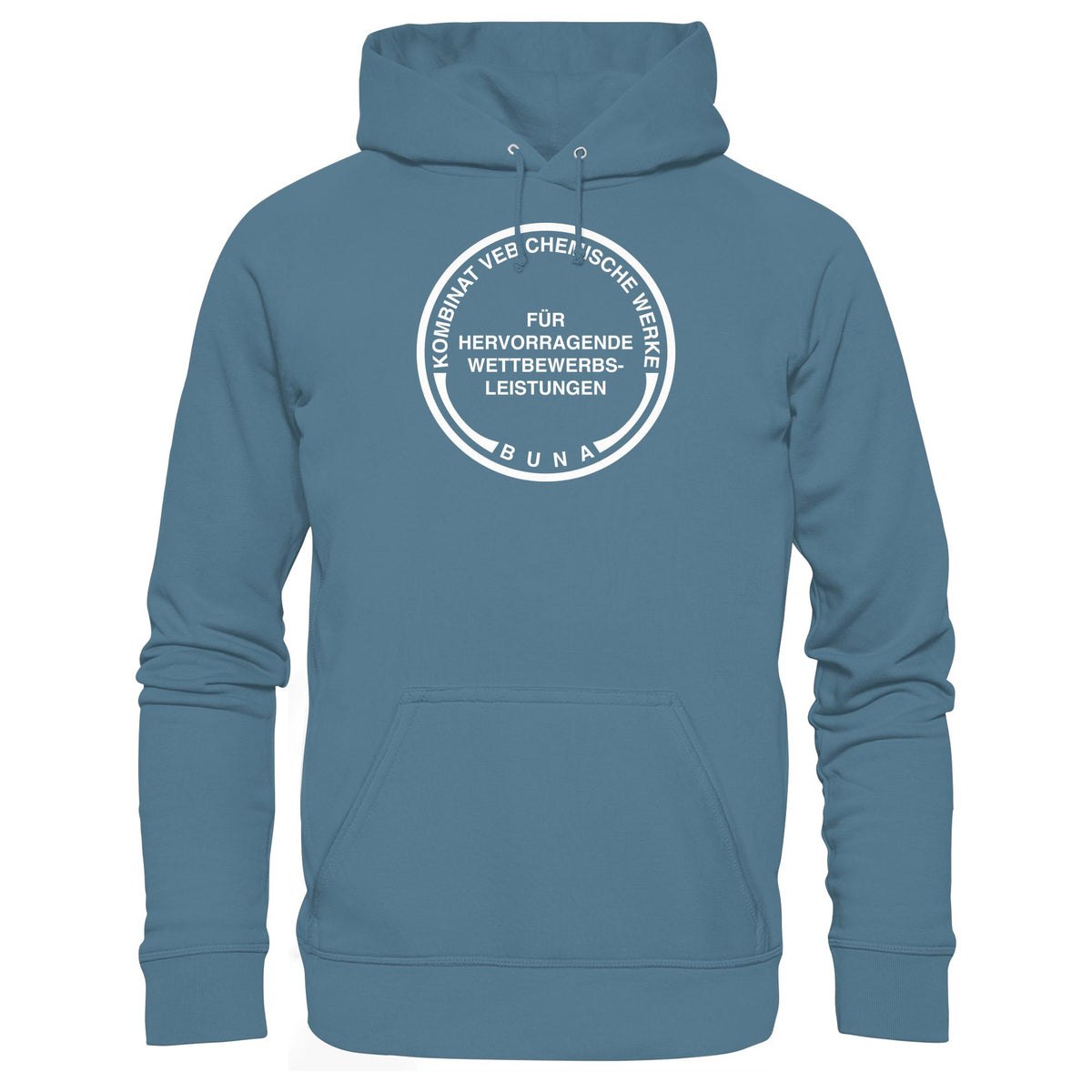 DDR Ostalgie Kapuze / Hoodie Unisex • FÜR HERVORRAGENDE LEISTUNGEN (ORIGINAL-MÜNZE)