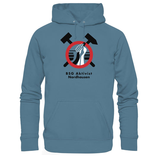 DDR Ostalgie Kapuze / Hoodie Unisex • BSG AKTIVIST NORDHAUSEN
