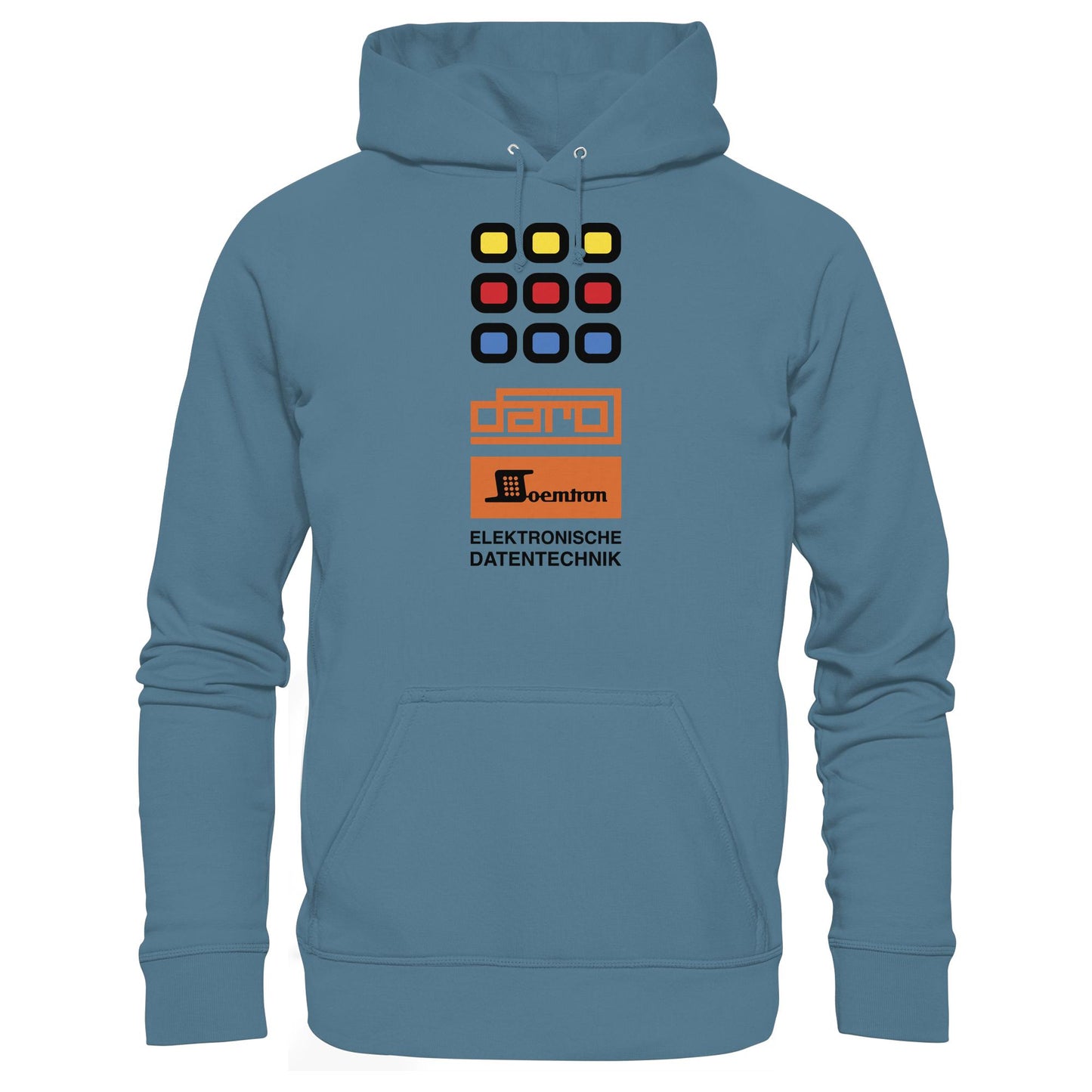 DDR Ostalgie Kapuze / Hoodie Unisex • DARO - ELEKTRONISCHE DATENTECHNIK DDR