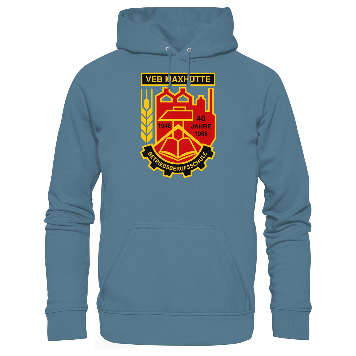 VEB MAXHÜTTE - BETRIEBSBERUFSSCHULE | DDR Ostalgie Kapuze / Hoodie Unisex
