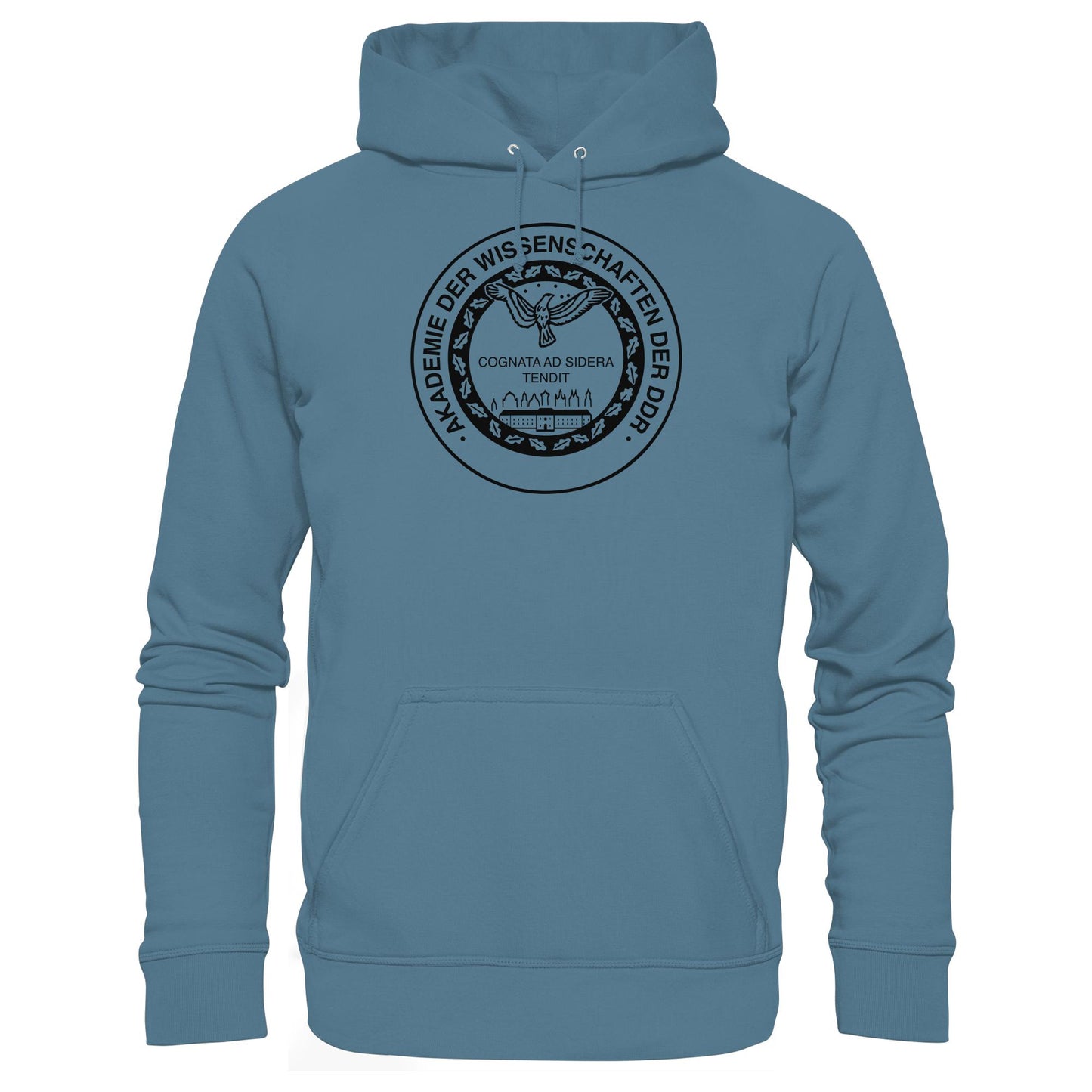 DDR Ostalgie Kapuze / Hoodie Unisex • AKADEMIE DER WISSENSCHAFTEN DER DDR