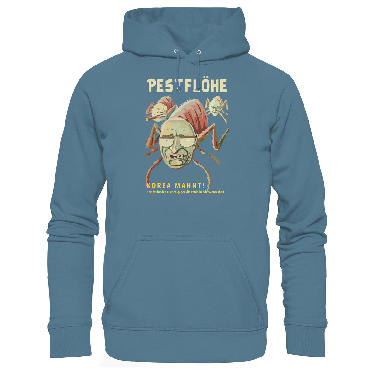 NATO-PESTFLÖHE - KOREA WARNT • DDR Ostalgie Kapuze / Hoodie Unisex